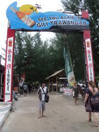 Sedikit dari gili trawangan