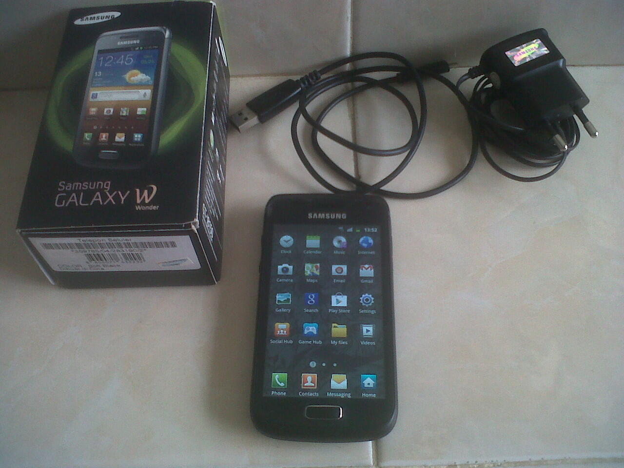 samsung galaxy wonder GT-i850 wonder black mulus