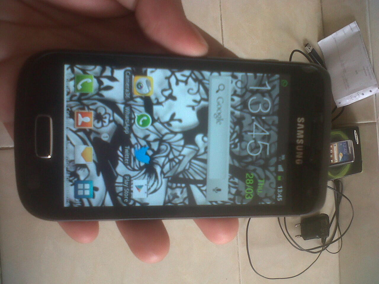 samsung galaxy wonder GT-i850 wonder black mulus