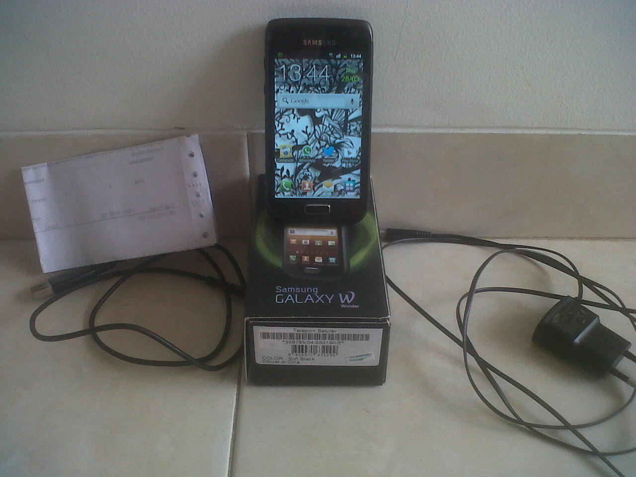 samsung galaxy wonder GT-i850 wonder black mulus