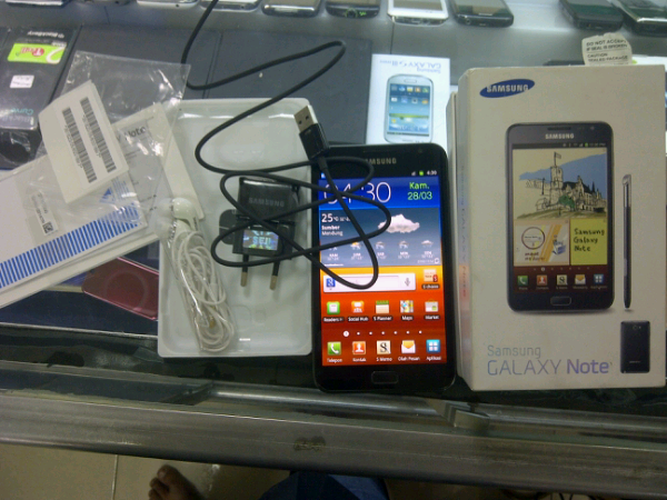 2nd samsung galaxy note 1