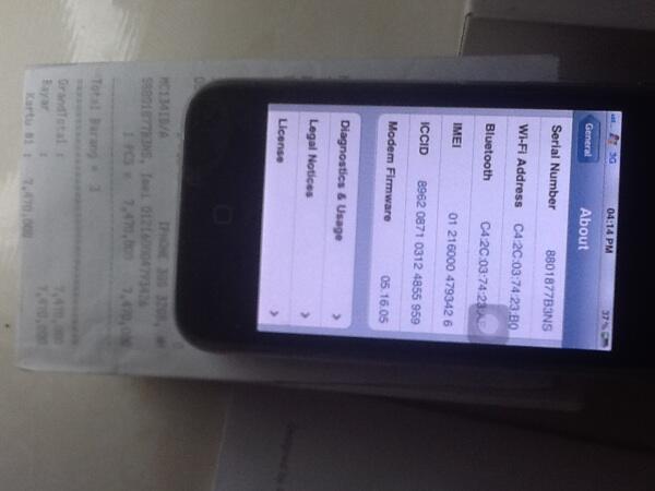 Wts Iphone 3Gs FU JB banyak pict dan full app | TT sama I4g Agan. Wajib Masuk!