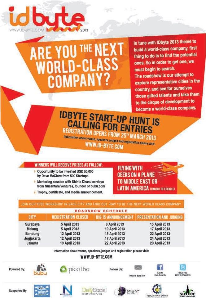 IDByte Start Up Competition