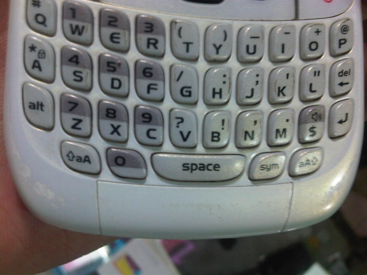 WTS BLACKBERRY 8520 WHITE GARANSI SS