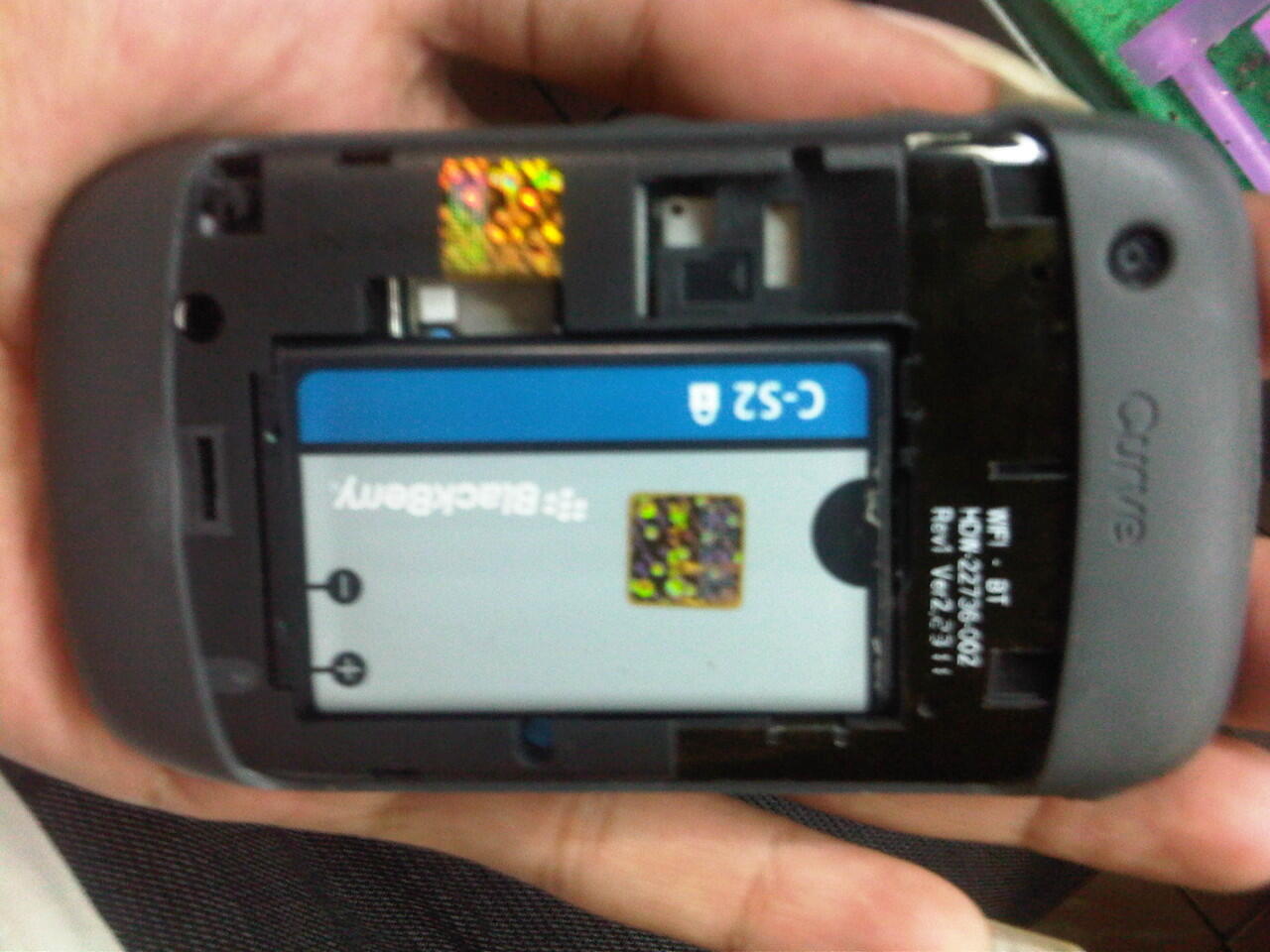 WTS BLACKBERRY 8520 WHITE GARANSI SS