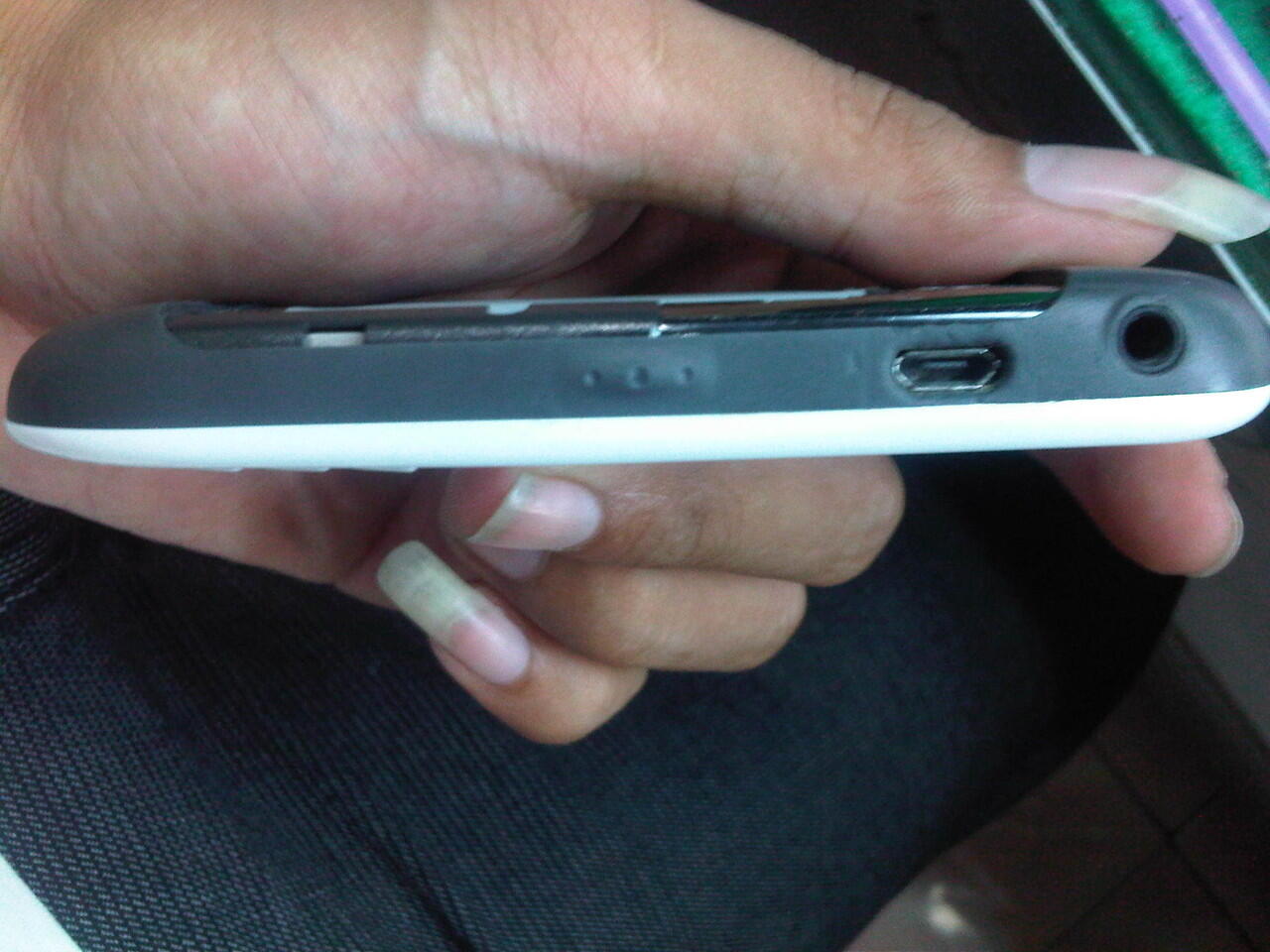 WTS BLACKBERRY 8520 WHITE GARANSI SS