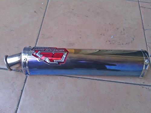 Jual Knalpot Racing R9 Ninja 150 R RR New Mugello Monza Sentul Titanium ...