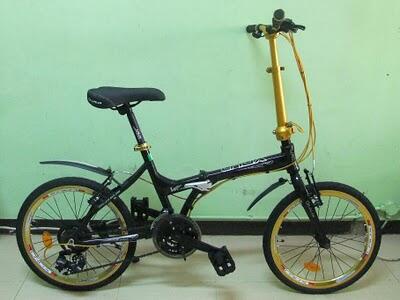 laux folding bike