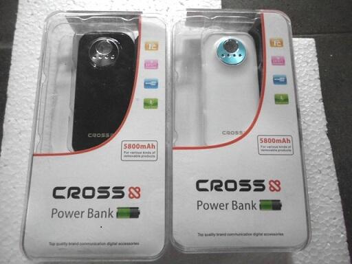 POWERBANK HI-RICE 13000MAH/ POWER BANK CROSS/ HIPPO/ VIORA FOR BB, TABLET PC, IPHONE