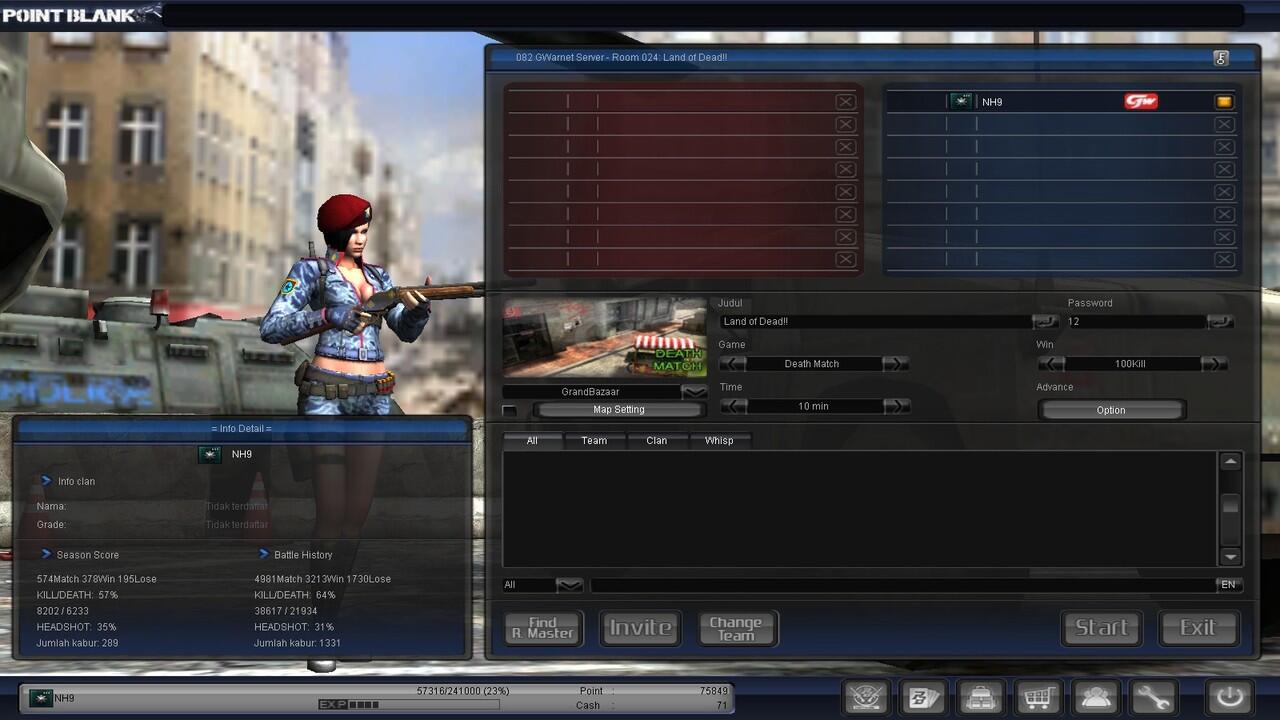 WTS CHAR PB PANGKAT MAJOR GRADE 3 INVEN RAME POINT BANYAK!!!
