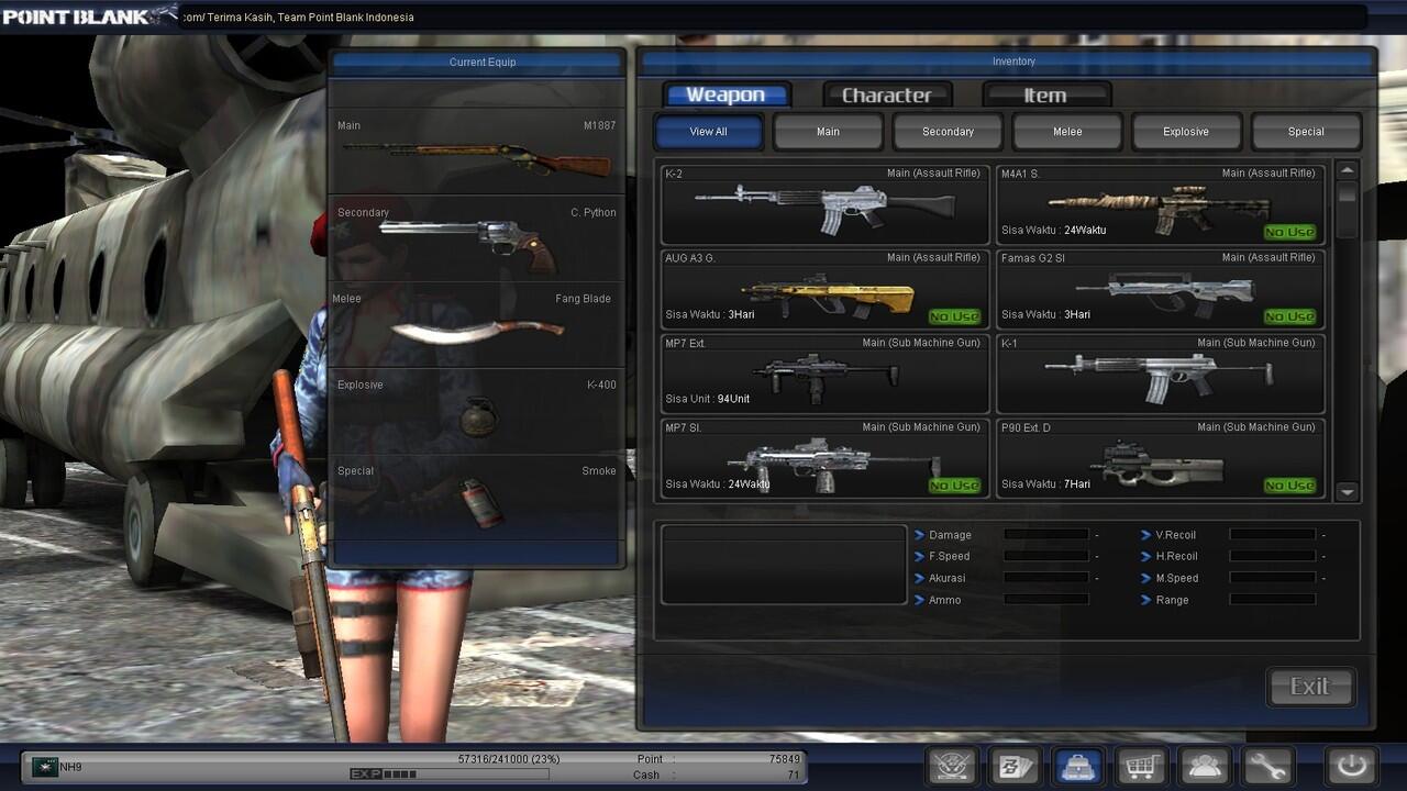 WTS CHAR PB PANGKAT MAJOR GRADE 3 INVEN RAME POINT BANYAK!!!