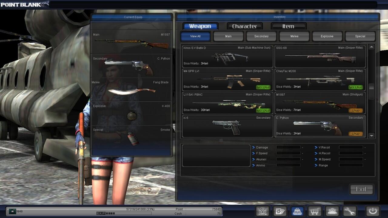 WTS CHAR PB PANGKAT MAJOR GRADE 3 INVEN RAME POINT BANYAK!!!