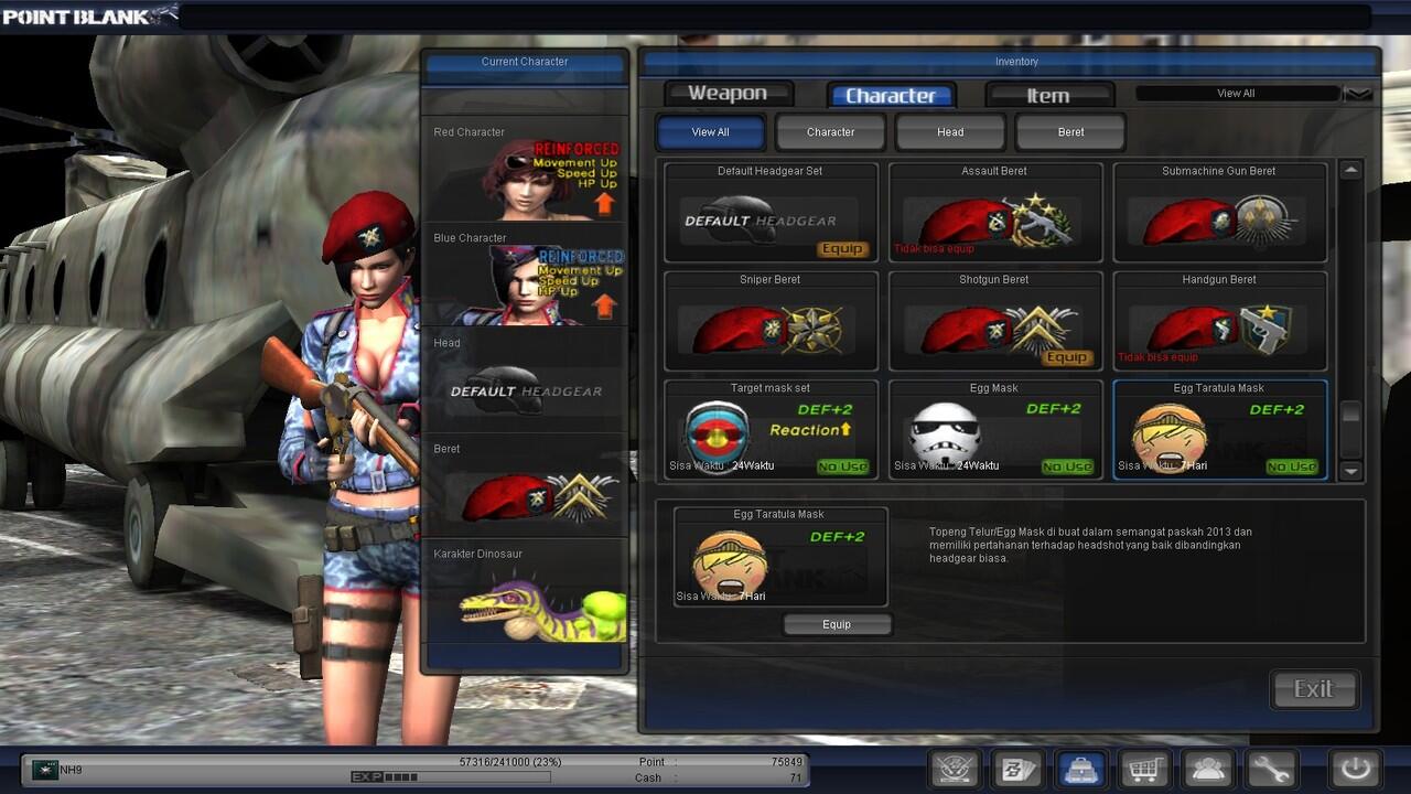 WTS CHAR PB PANGKAT MAJOR GRADE 3 INVEN RAME POINT BANYAK!!!