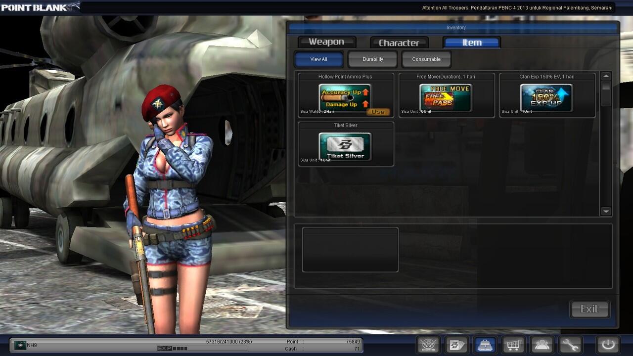 WTS CHAR PB PANGKAT MAJOR GRADE 3 INVEN RAME POINT BANYAK!!!