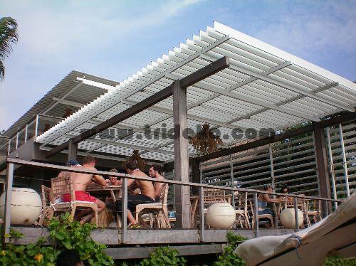 Terjual Canopy  aluminium Atap sunlouvre Atap carport 