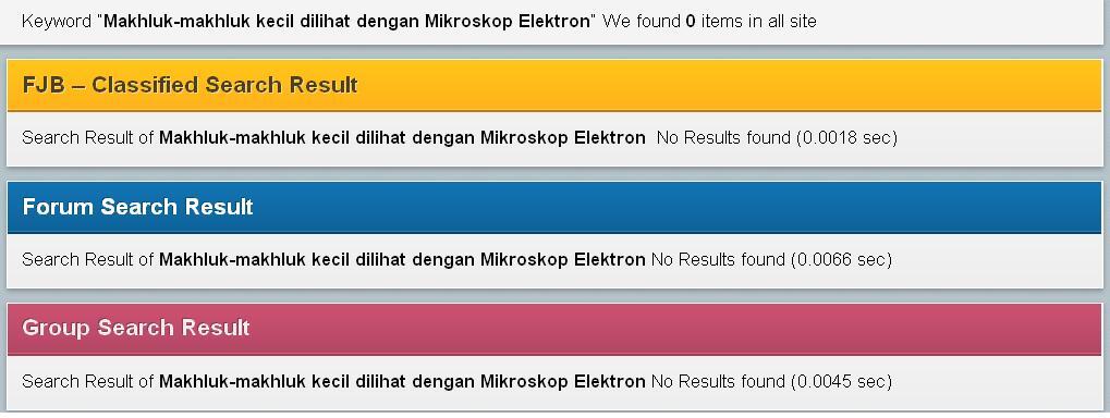 Makhluk-makhluk kecil dilihat dengan Mikroskop Elektron