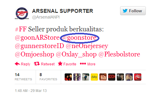(READY STOCKS) POLO ARSENAL BLACK & WHITE... (BANDUNG)