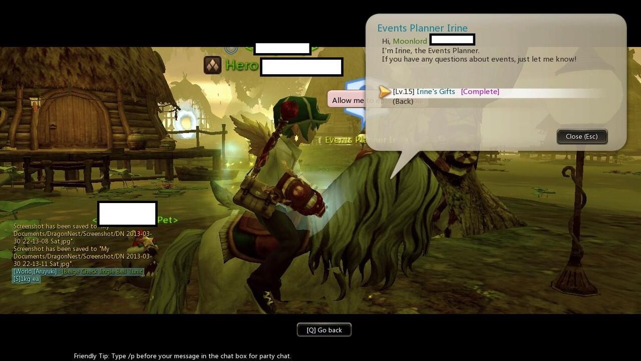 Jual Character Moonlord Level 50 Dragon Nest Sea Server Holywood
