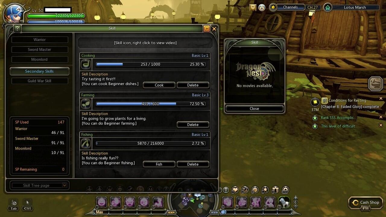Jual Character Moonlord Level 50 Dragon Nest Sea Server Holywood