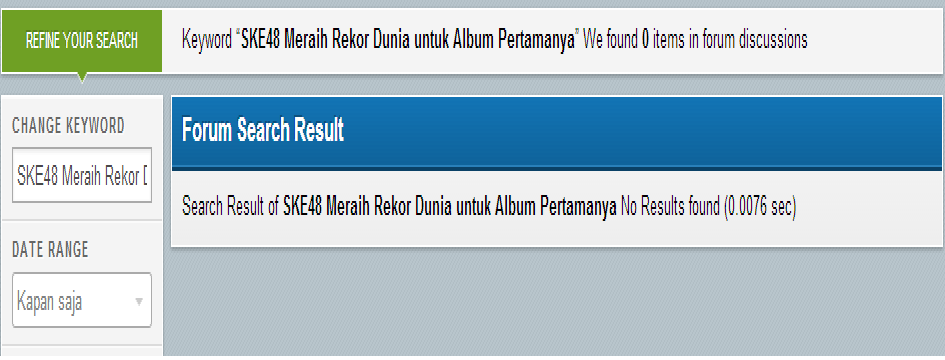 SKE48 Meraih Rekor Dunia untuk Album Pertamanya