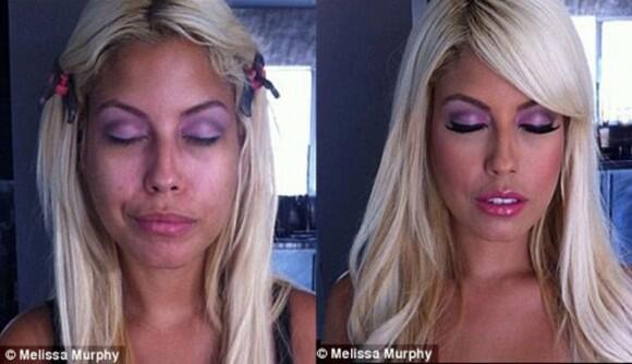 WOW.. Inilah 12 Wajah Asli Bintang Porno tanpa Make Up!
