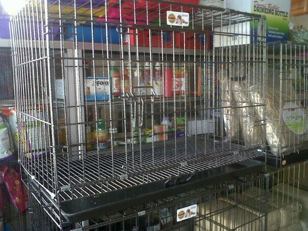 kandang merk dayang, merk biasa, boom dan octagon untuk kucing, anjing dan kelinci