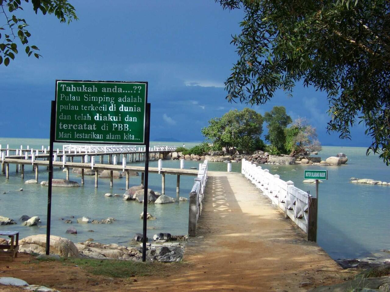 Pulau Simping, Pulau Terkecil di Dunia yang Ada di Indonesia