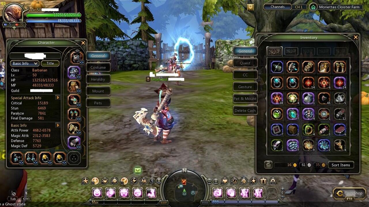 jual char barbarian seleana inquistor 1 id full costum. 270 RB