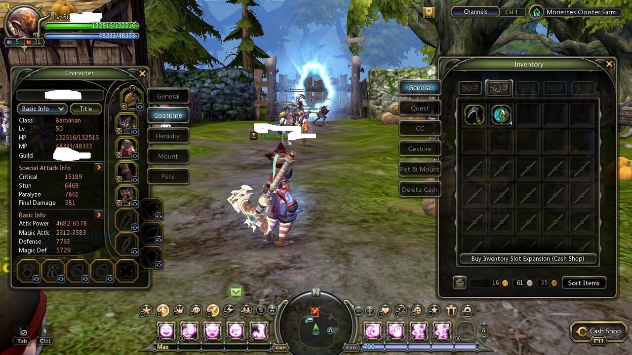 jual char barbarian seleana inquistor 1 id full costum. 270 RB