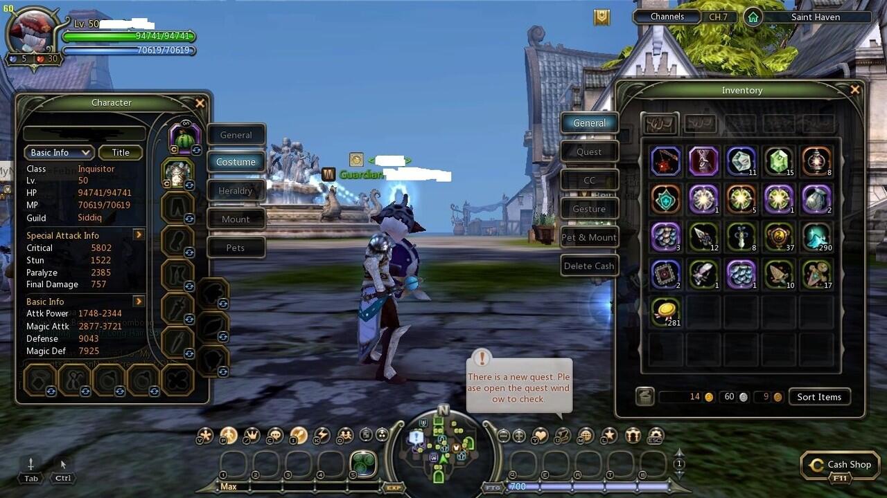 jual char barbarian seleana inquistor 1 id full costum. 270 RB