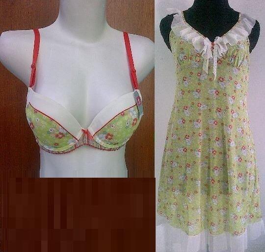 UNDERWEAR : BRA SET SORELLA, PIERRE CARDIN, YOUNG HEART,CAMISOL/LONGTORSO SALE