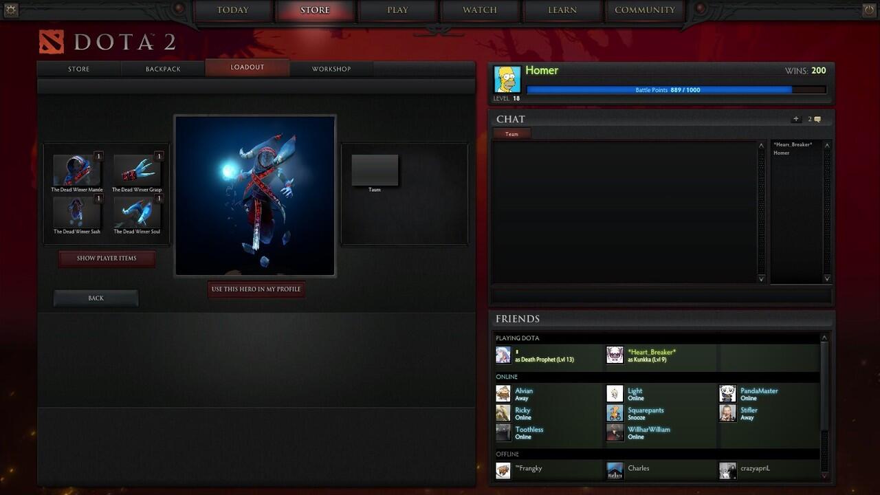 JUAL 1 PAKET DOTA 2 ITEM SET