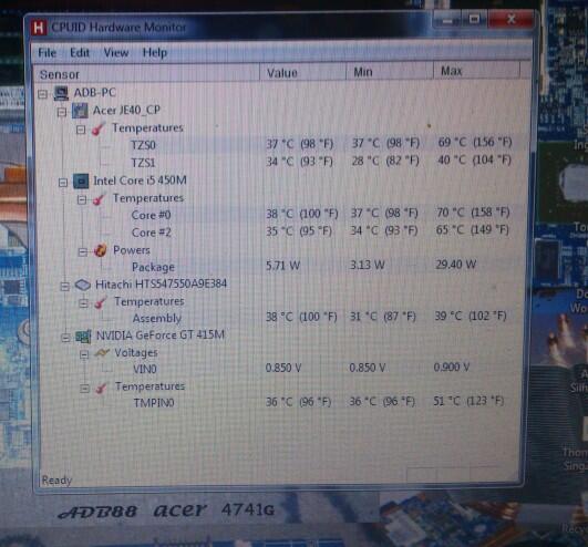 MODIF LAPTOP ACER 4741G (buat main game)