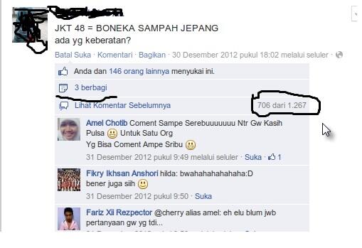 Haters vs fans JKT48 di branda ane gan..