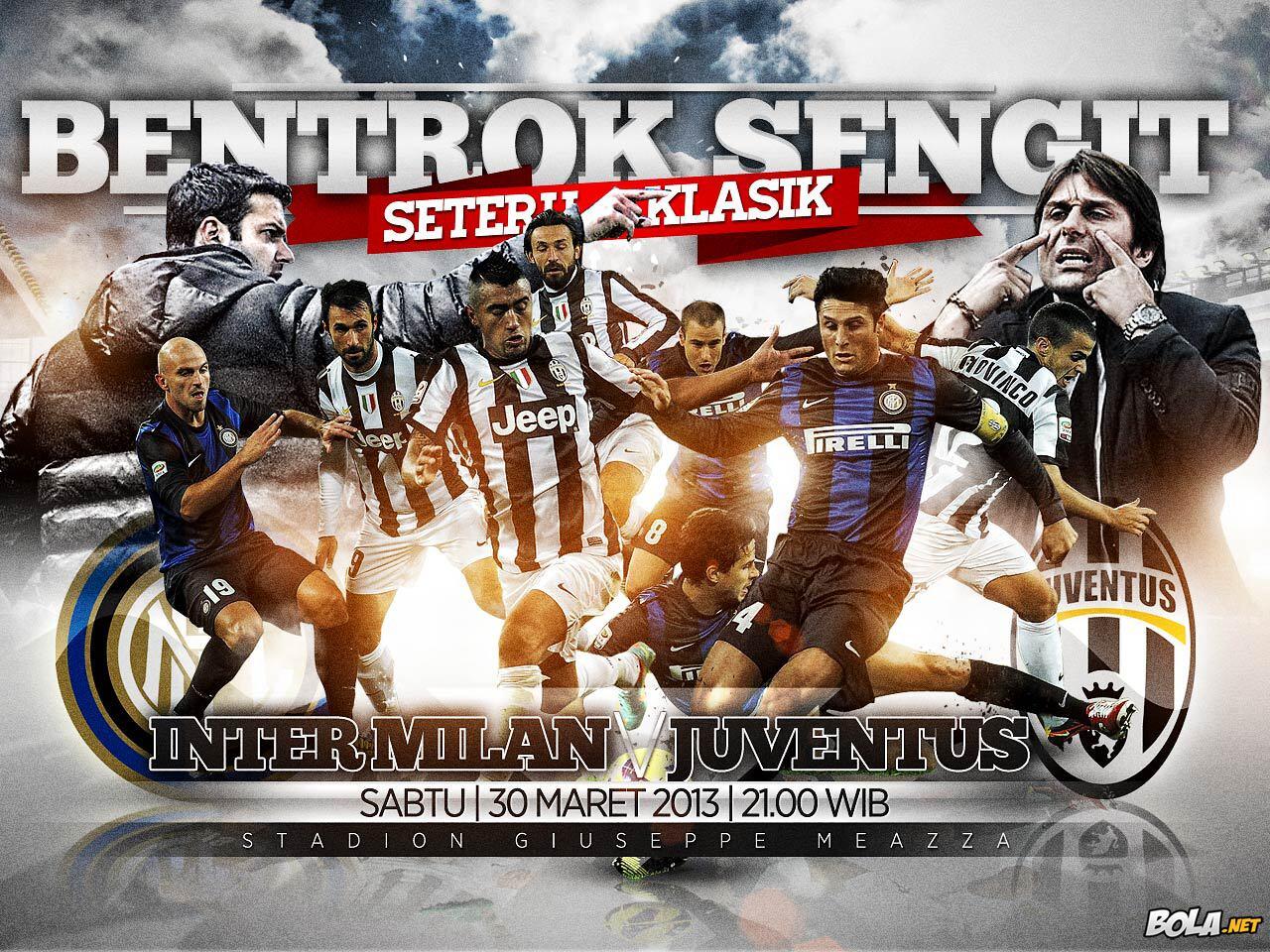 DERBY &quot; D INDONESIA &quot;Pendukung Internazionale dan Juventus Saling Lempar Batu&quot;