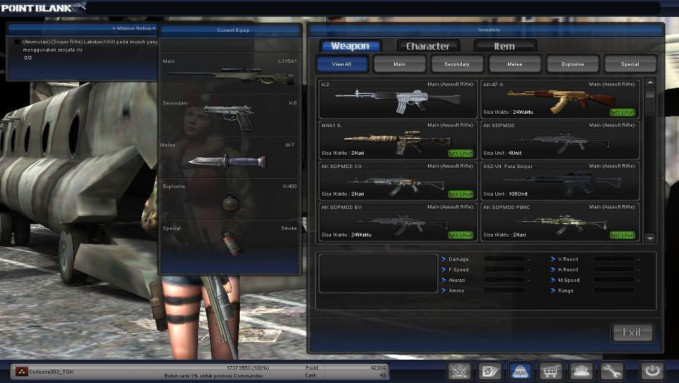 Jual Char PB Bintang 3 SERIUS!!