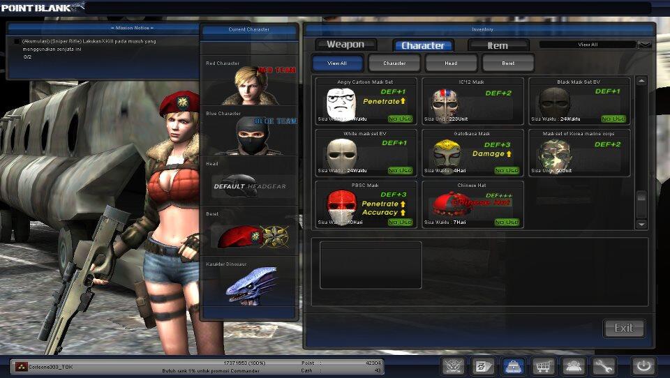 Jual Char PB Bintang 3 SERIUS!!
