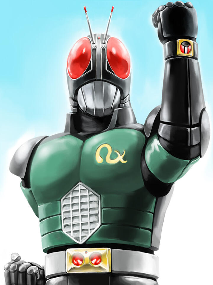 lagu kamen rider rx,ini artinya,dlm bgt gannn