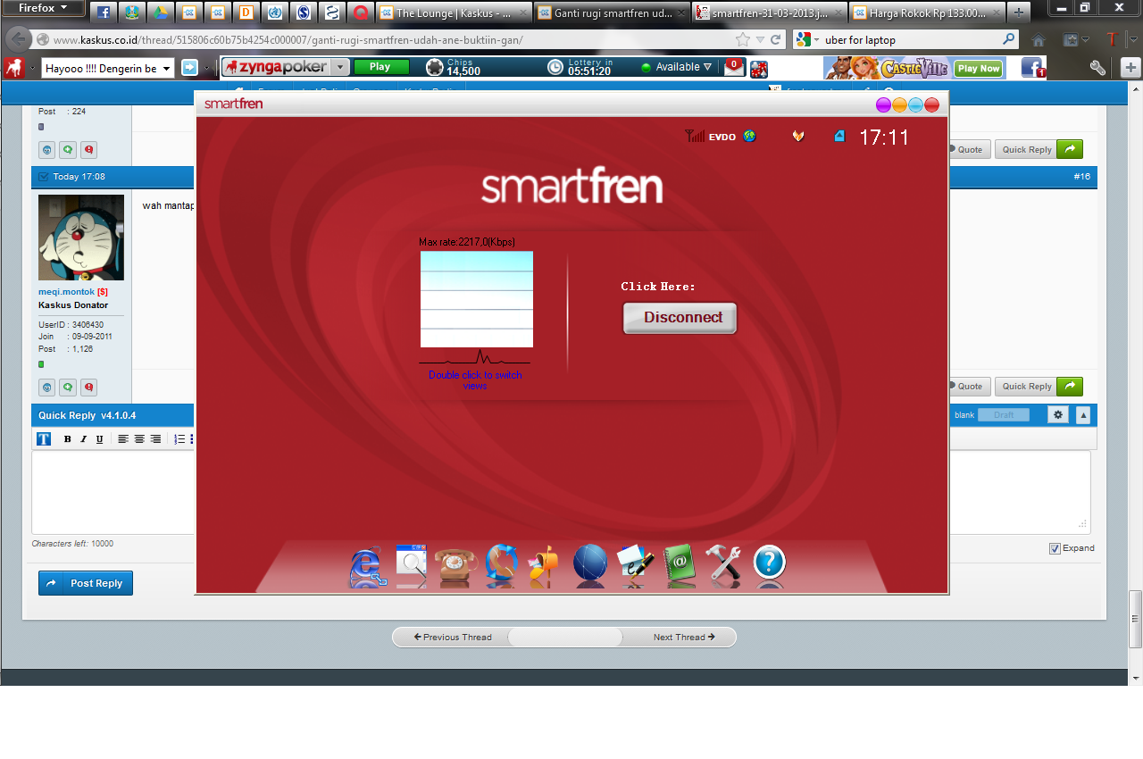 Ganti rugi smartfren udah ane buktiin gan!!