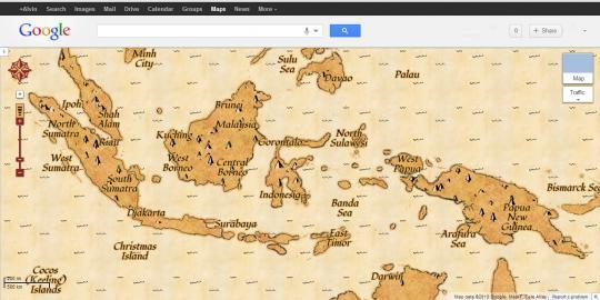 &#91;Hot&#93; Google temukan peta harta karun!