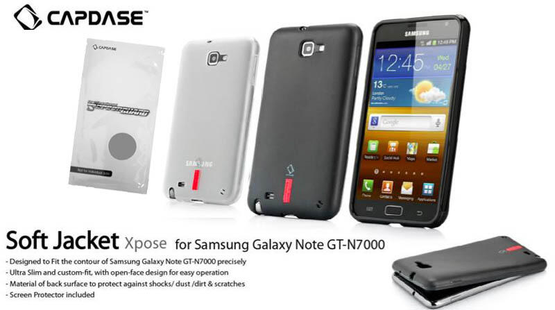 Capdase Softjacket Samsung Galaxy Note 1 N7000 9220