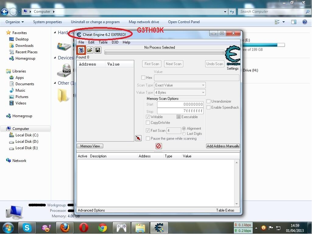 Cheat Engine Expired License!!Penting!