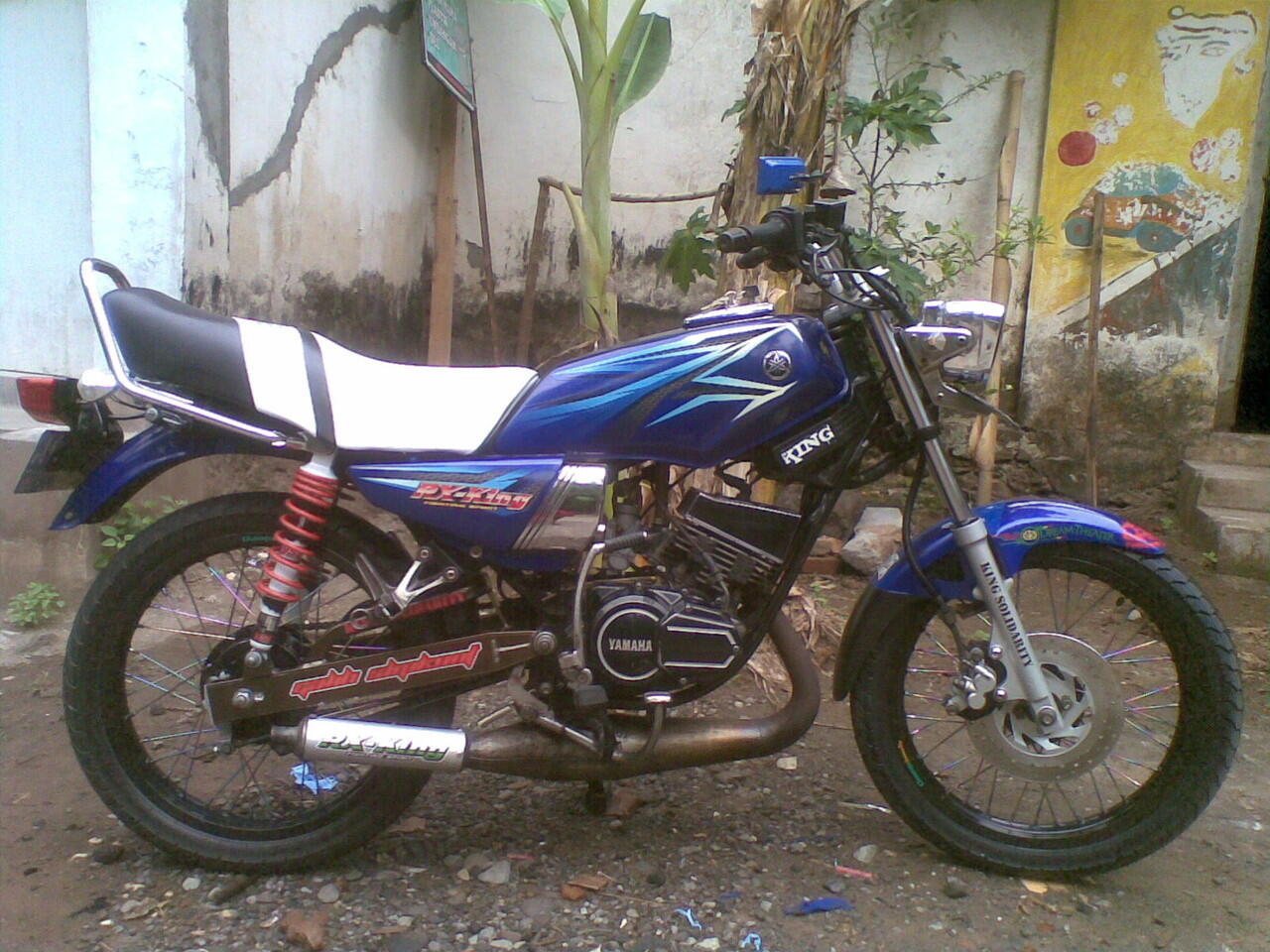 Terjual Rx King 2005 Biru Plat BE KASKUS