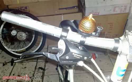 Merubah gigi sepeda lipat 7 speed ke 9 speed