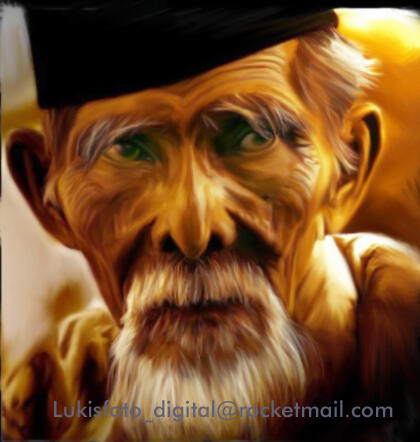 lukis foto digital keren