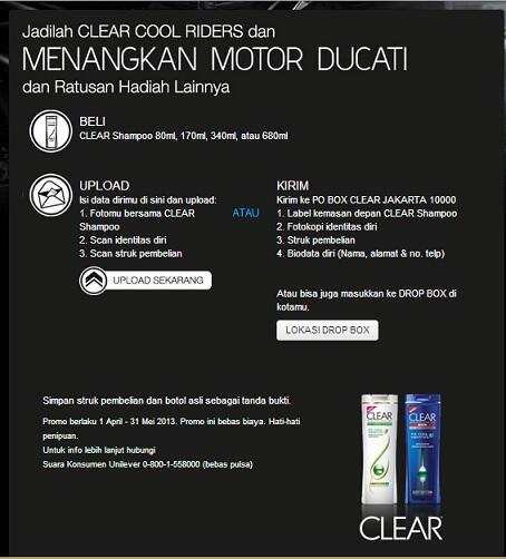 &#91;CEKIDOT!&#93; Buat yang mau jadi COOL RIDERS plus dapetin Motor DUCATI! 