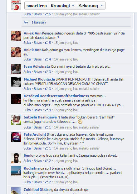 Yang benci sama smartfren Masuk sini