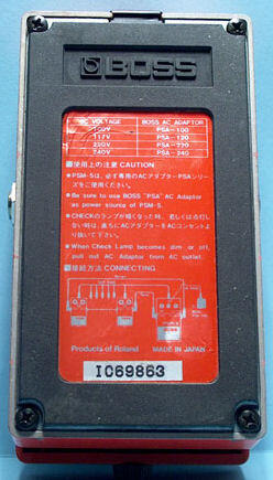 Makna warna2 label pedal BOSS (Compact pedal labels) - Kaping Pisan
