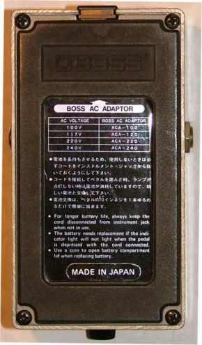 Makna warna2 label pedal BOSS (Compact pedal labels) - Kaping Pisan