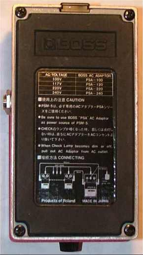 Makna warna2 label pedal BOSS (Compact pedal labels) - Kaping Pisan